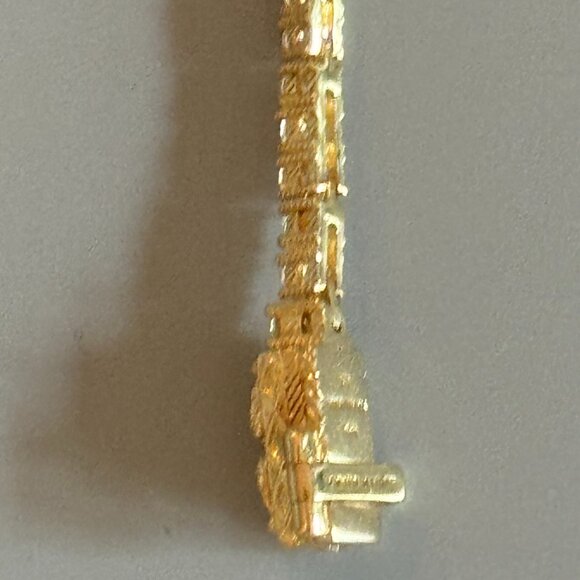 Judith Ripka 14K Clad 6-3/4" Diamonique Tennis Bracelet - Picture 7 of 11